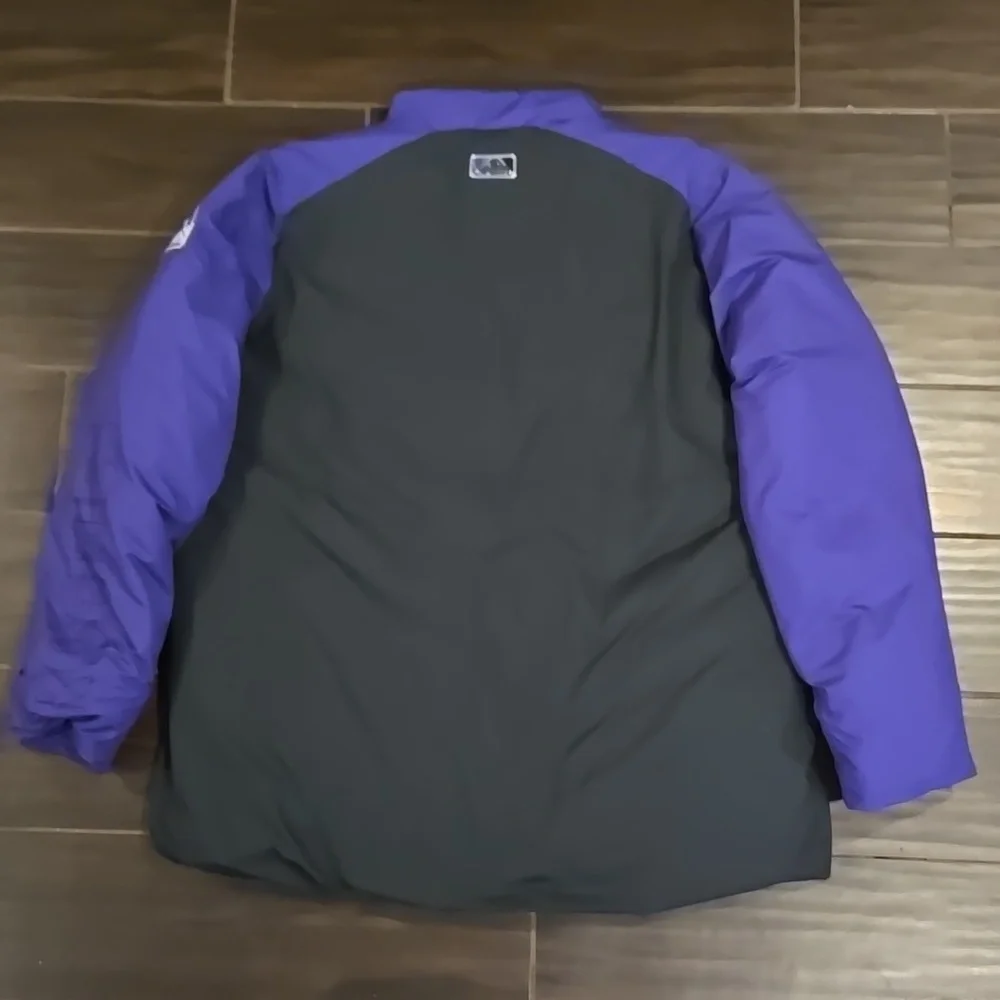 Nike MLB Colorado Rockies Official Dugout Baseball Jacket Size L - Picture 4 of 12